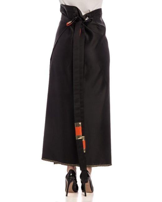 Vivienne Westwood Black African Wrap Skirt