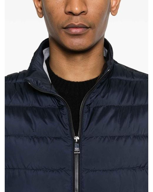 Paul & Shark Blue Outwear Waistcoat for men