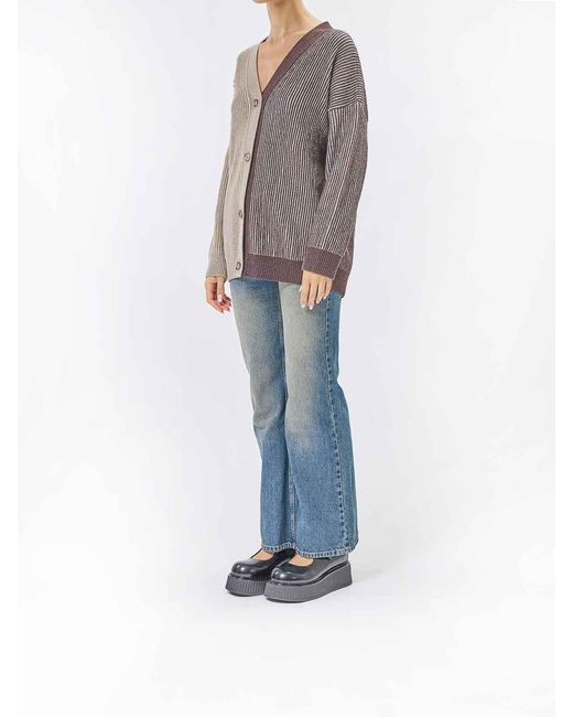Moschino Brown Cardigan