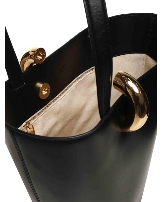 Jacquemus Le Bambola Medium Bag in Black | Lyst