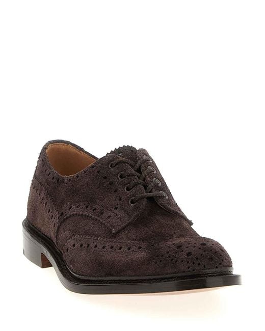 Tricker's Brown Bourton Lace Up Shoes for men