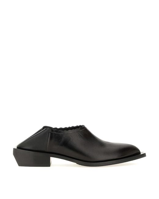 Moschino Black Camperos Tagliato