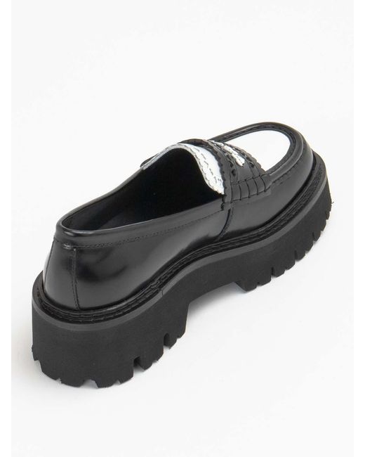Moschino Black Loafers