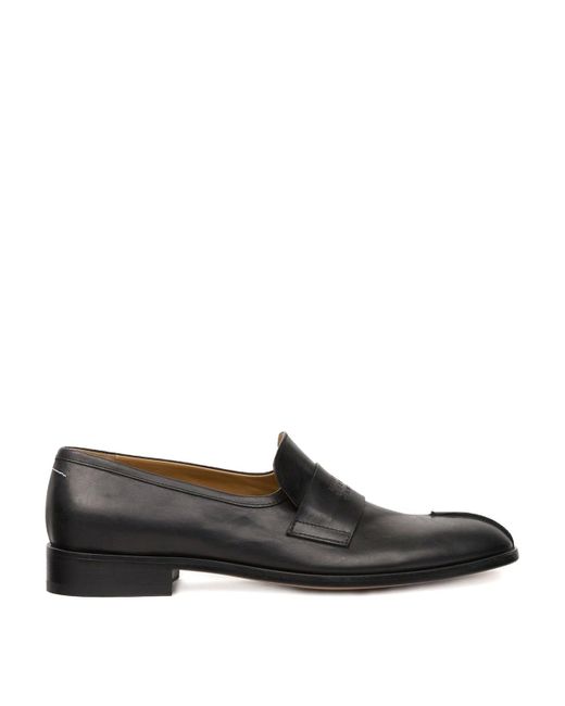 MM6 by Maison Margiela Black Loafers for men