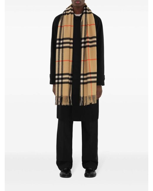 Sciarpe di Burberry in Black da Uomo