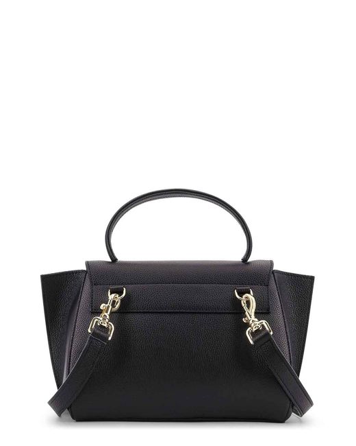 Atp Atelier Black Arezzo Leather Shoulder Bag