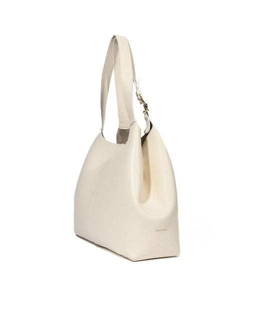 Coccinelle Natural Large C-Easy Shoulder Bag