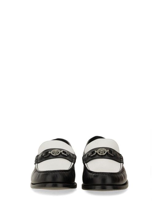 Versace Black Loafers for men