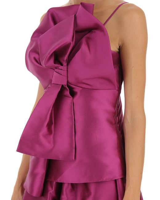 Alberta Ferretti Purple Sleeveless Tops