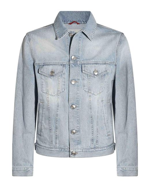 ジャケット BRUNELLO CUCINELLI Four-pocket jacket in cotton and viscose Denim four-pocket jacket for Man in Denim | Brunello Cucinelli