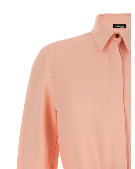 Kiton Pink Shirt