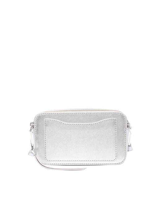 Marc Jacobs White The Snapshot Crossbody Bag