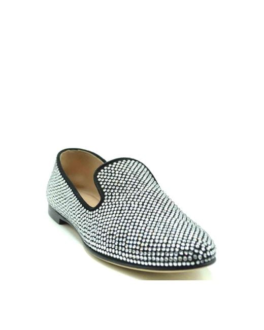 Giuseppe Zanotti Gray Ballet Flats