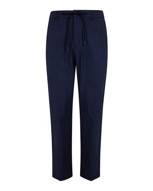 Herno Blue Regular Trousers for men