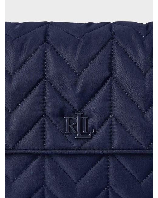 Ralph Lauren Blue Stevie Msngr-Crossbody-Medium
