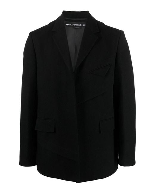 ANDERSSON BELL Black 'Camtton' Jacket for men