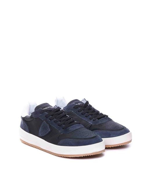 Philippe Model Blue Nice Sneakers for men