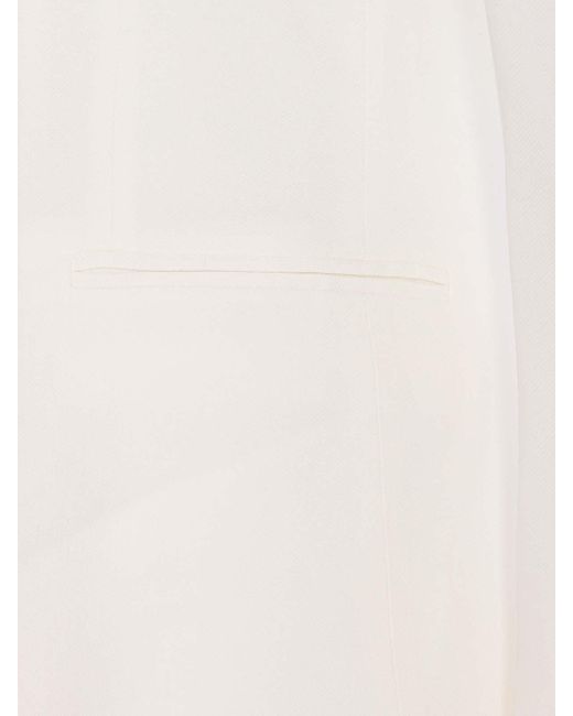 Elisabetta Franchi White Giacca