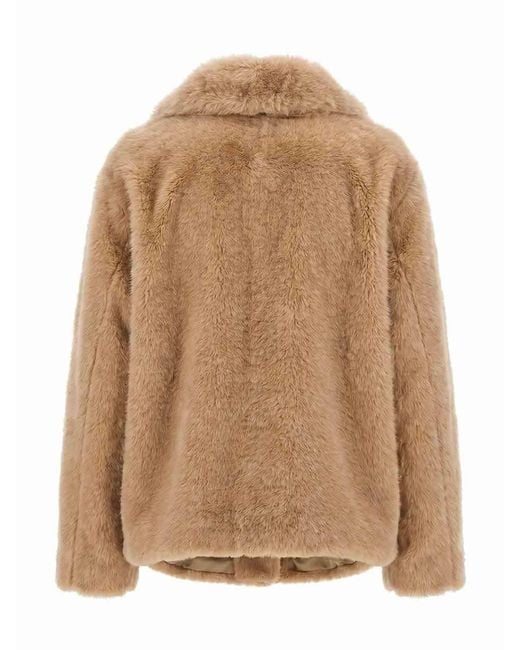 Max Mara Natural Maxmara 'S Faux-Fur Jacket