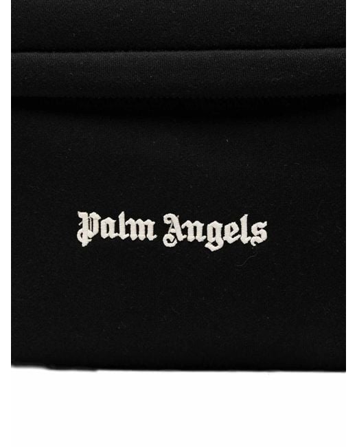 Palm Angels Black Logo Backpack for men