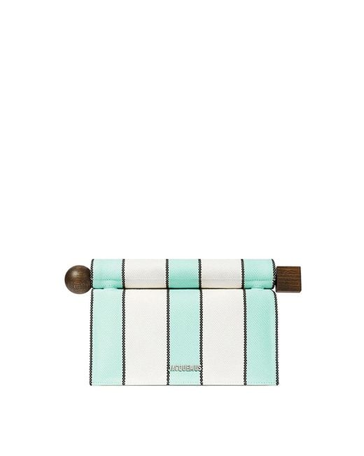 Jacquemus Green The Rond Carre Pochette