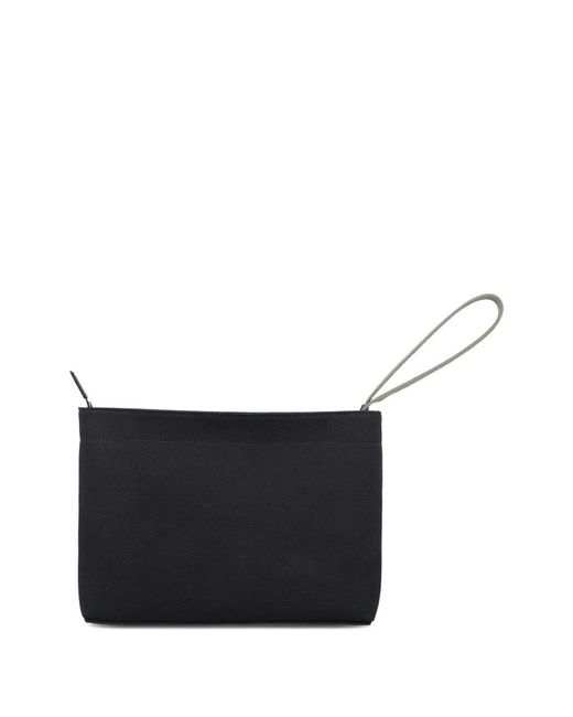Givenchy White Logo-Print Compact Pouch for men