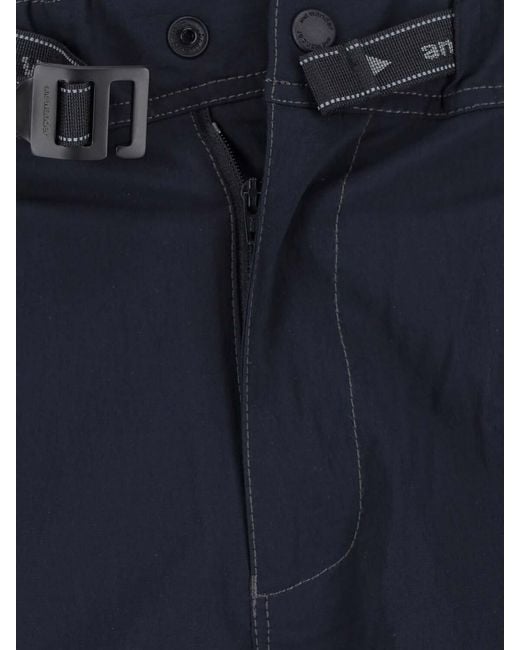 And Wander Blue Light Hike Shorts for men
