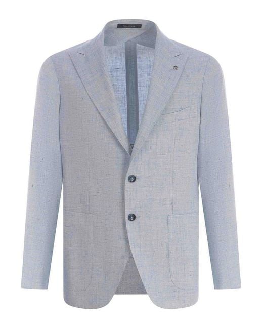 Tagliatore Blue Blazer for men