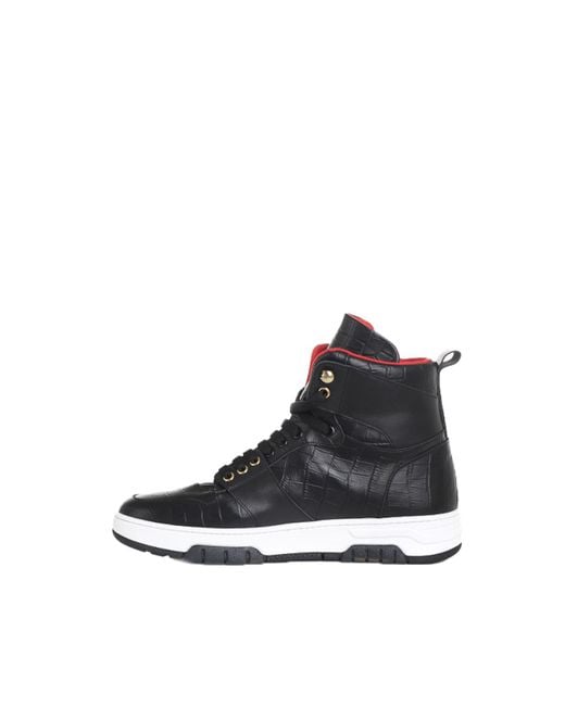 Giuliano Galiano Black Legend High Sneakers for men