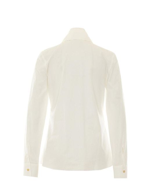 Khaite White Ivy Top Shirt