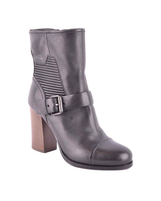 Car Shoe Gray Booties