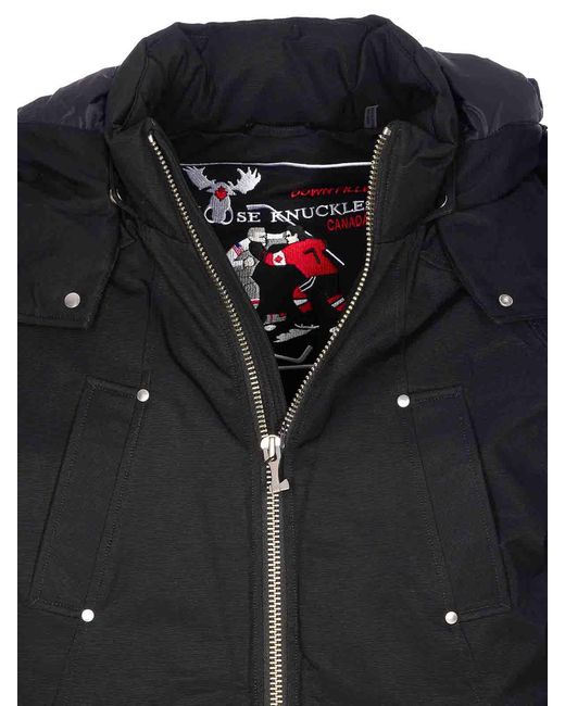 Moose Knuckles Blue Coats for men