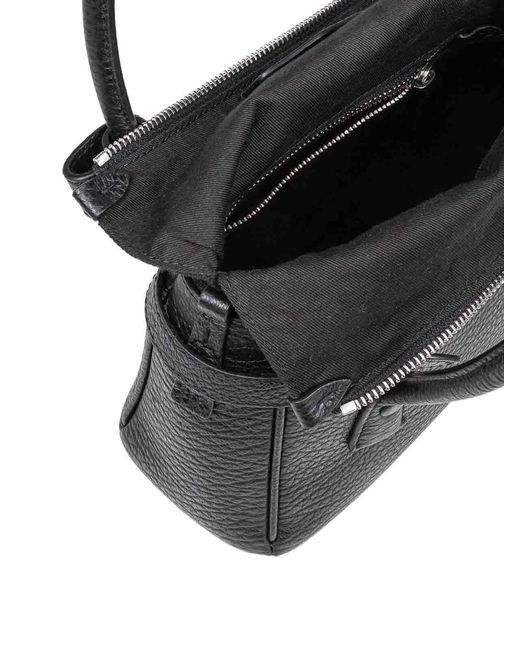 Maison Margiela Black Leather Handbag