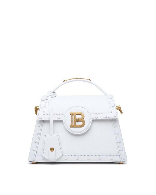 Balmain White Borsa B-buzz Dynasty Bag