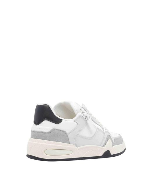 Giuseppe Zanotti White Ghose Low-Top Trainers for men