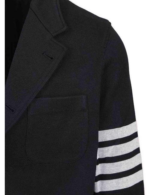 Thom Browne Black Sack Blazer for men