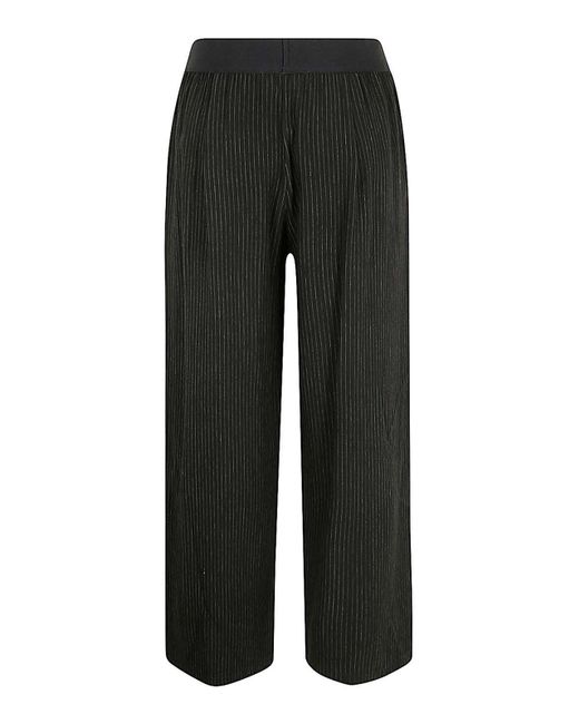 Maria Calderara Black Over Trousers