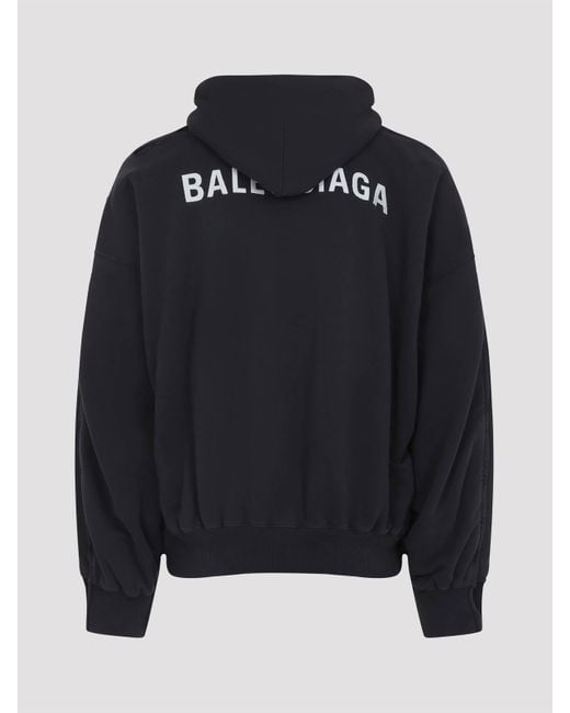 バレンシアガ Balenciaga Hybrid Bomber Balenciaga Hybrid Bomber in Black for Men | Lyst