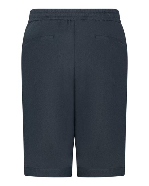 Franzese Collection Blue Midnight Bermuda Shorts for men