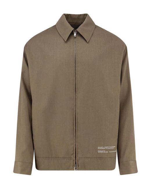 Golden Goose Deluxe Brand Brown Coach Jacket for men