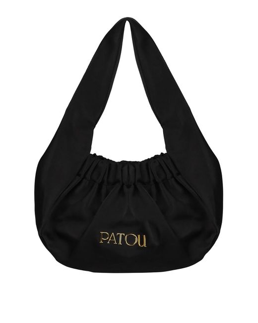 Patou Biscuit Tote Bag in Black | Lyst