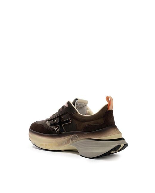 Premiata Brown Sneakers Hill 7896