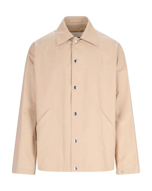 Jil Sander Natural Logo Jacket for men