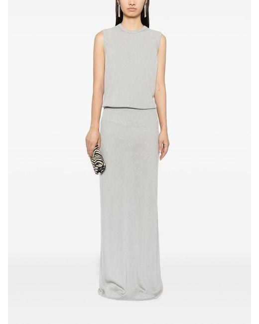 Tom Ford White Sequined Top