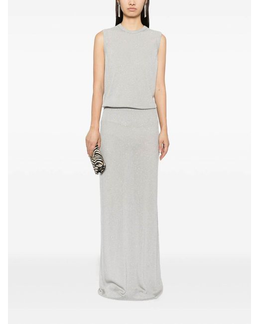 Tom Ford White Sequined Top