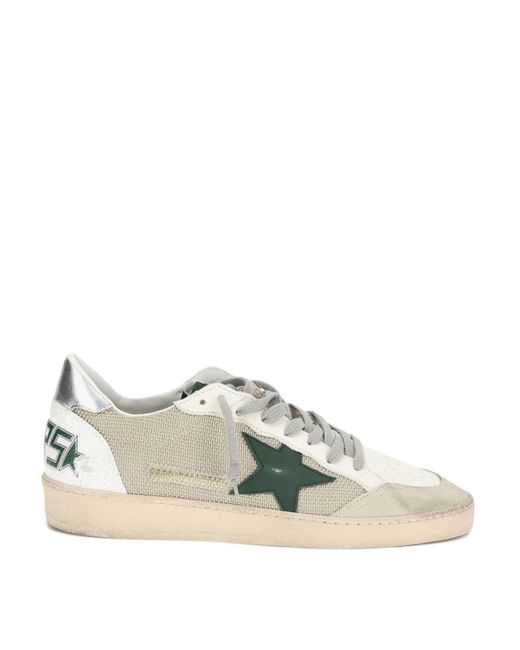 Golden Goose Deluxe Brand Natural Ball Star Leather Sneakers for men