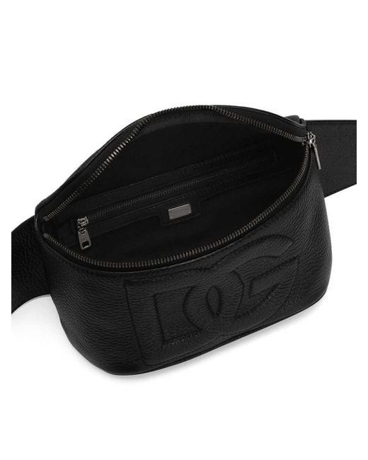 Dolce & Gabbana Black Dolce & Amp Gabbana Marsupium for men