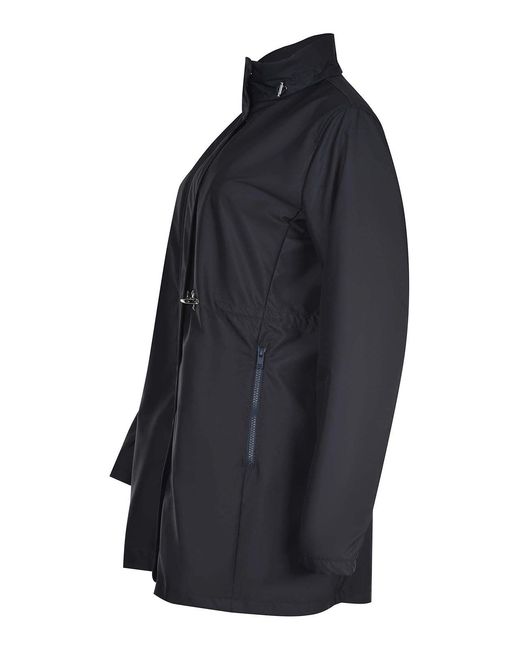 Fay Blue Jacket Made Of Polyester