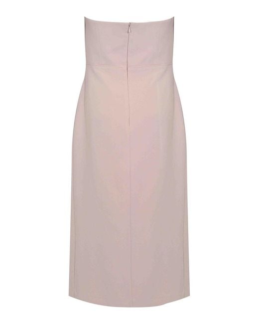 Tarik Ediz Pink Midi Dress 66666