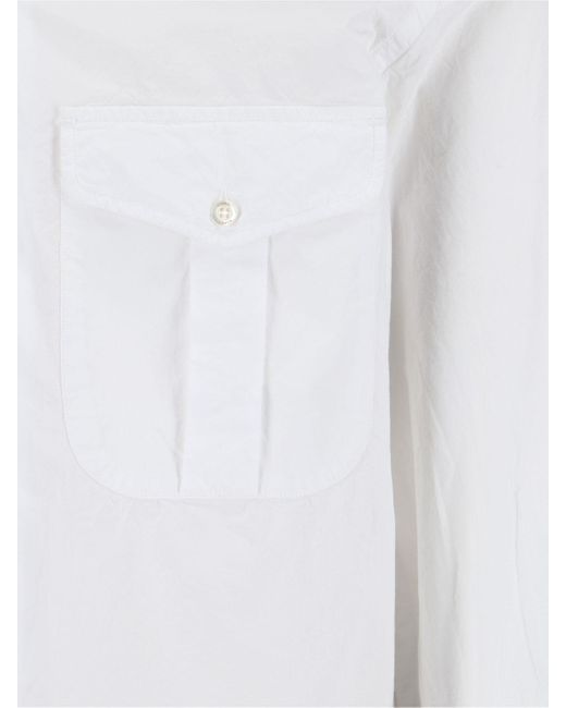 Camicia di Aspesi in White da Uomo